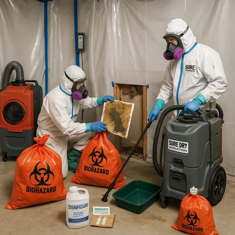 Contaminated Water Handling Protocols process in Lamar County, TX