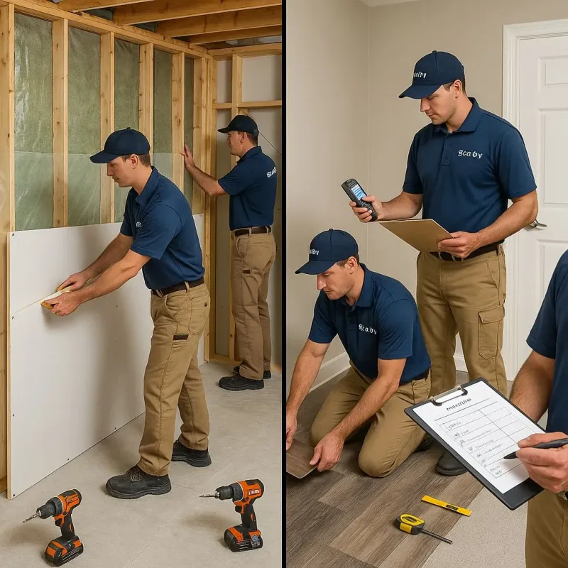 Repairs and Reconstruction process in Lamar County, TX