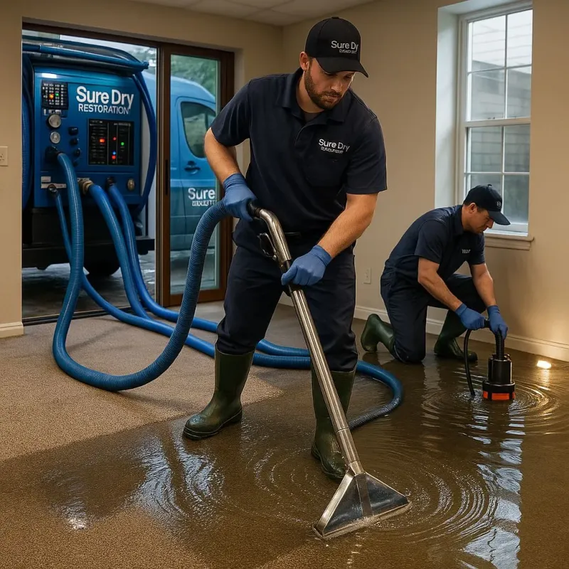 Water Extraction and Removal process in Lamar County, TX